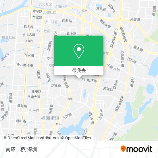 南环二桥地图
