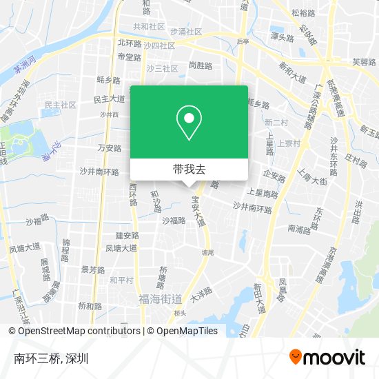 南环三桥地图