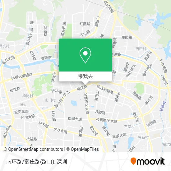 南环路/富庄路(路口)地图