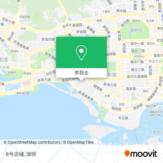 8号店铺地图