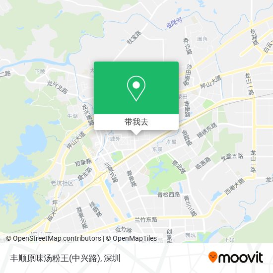 丰顺原味汤粉王(中兴路)地图