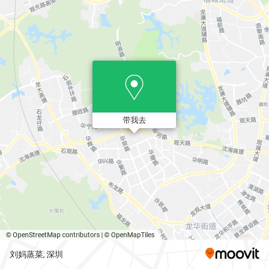 刘妈蒸菜地图