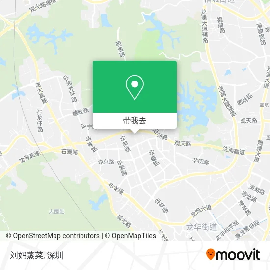 刘妈蒸菜地图