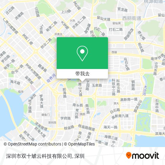 深圳市双十虓云科技有限公司地图