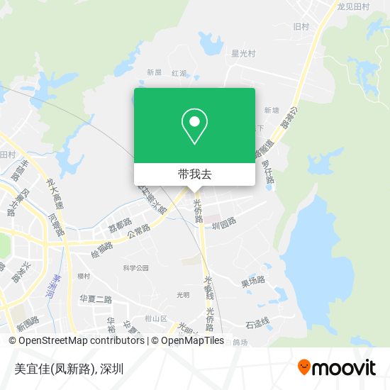 美宜佳(凤新路)地图