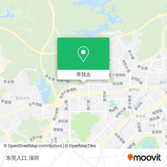 东莞入口地图