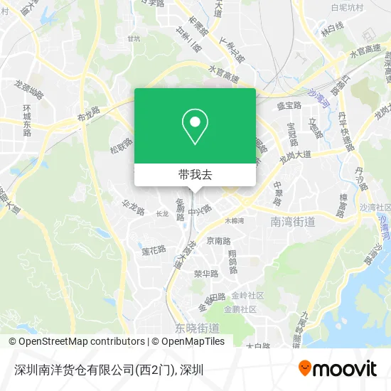 深圳南洋货仓有限公司(西2门)地图