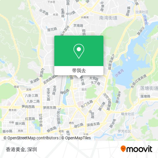 香港黄金地图