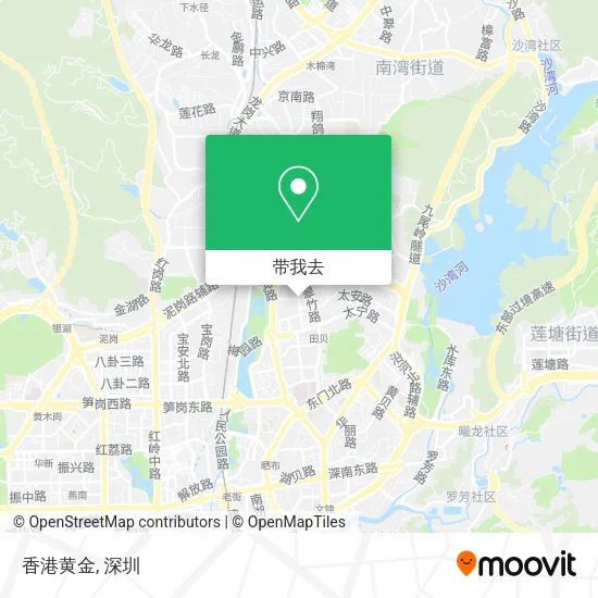 香港黄金地图