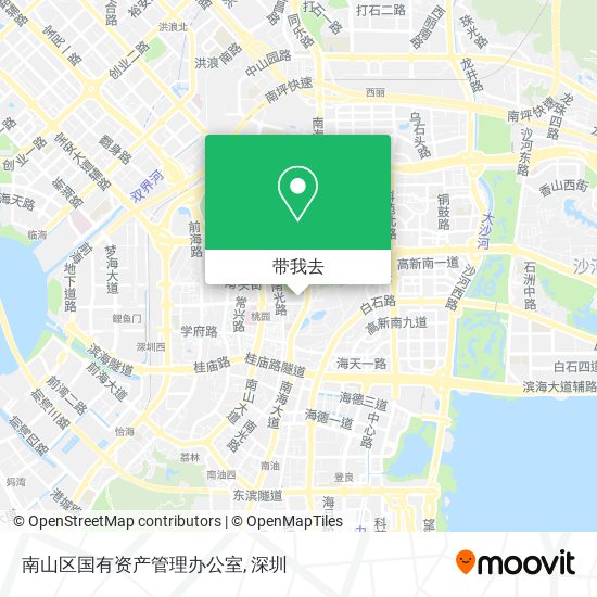 南山区国有资产管理办公室地图