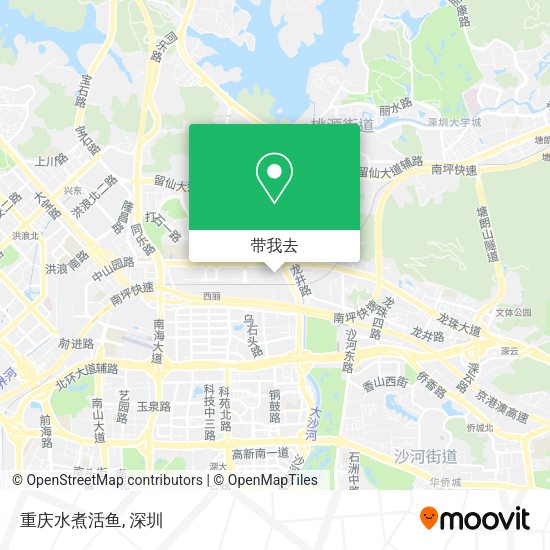 重庆水煮活鱼地图