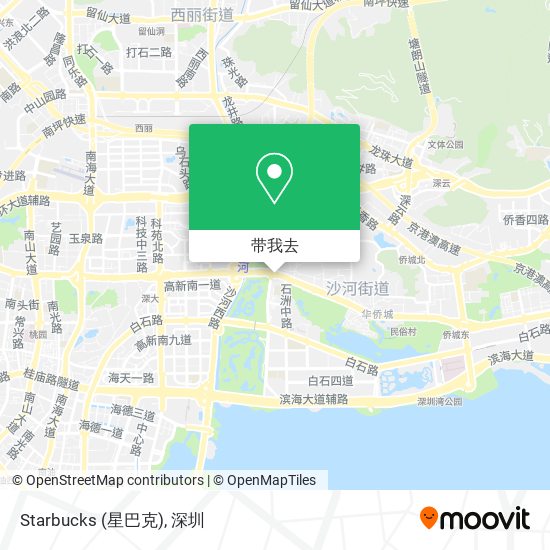 Starbucks (星巴克)地图