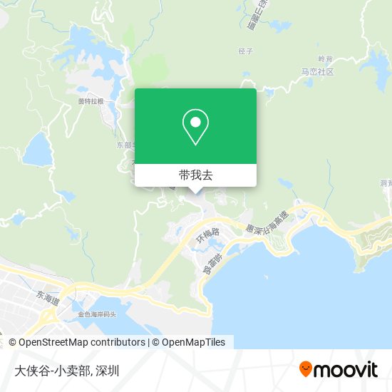 大侠谷-小卖部地图
