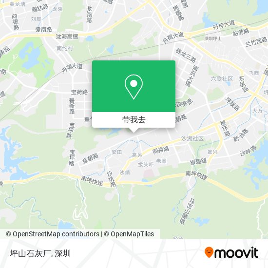 坪山石灰厂地图