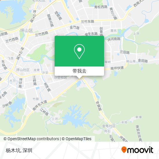 杨木坑地图