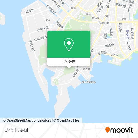 赤湾山地图
