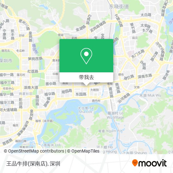 王品牛排(深南店)地图