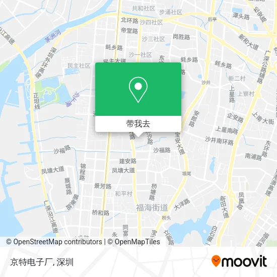 京特电子厂地图