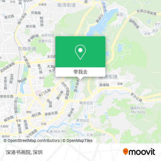 深港书画院地图