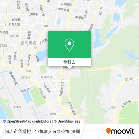 深圳市华盛控工业机器人有限公司地图