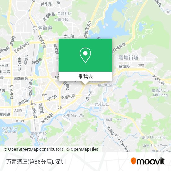 万葡酒庄(第88分店)地图