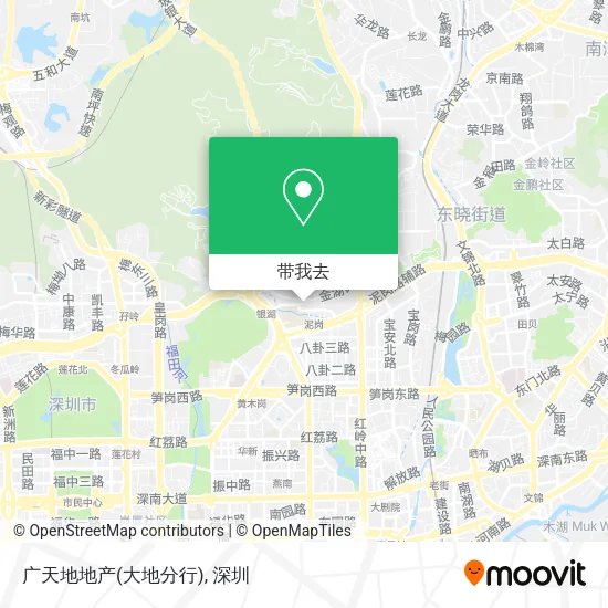 广天地地产(大地分行)地图