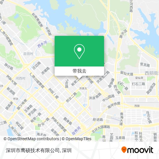 深圳市鹰硕技术有限公司地图