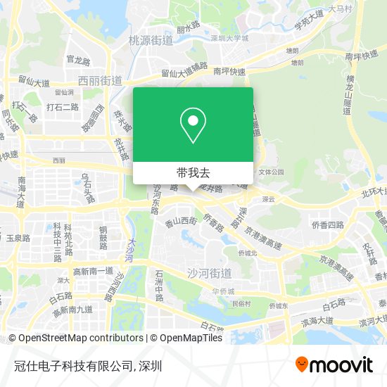 冠仕电子科技有限公司地图