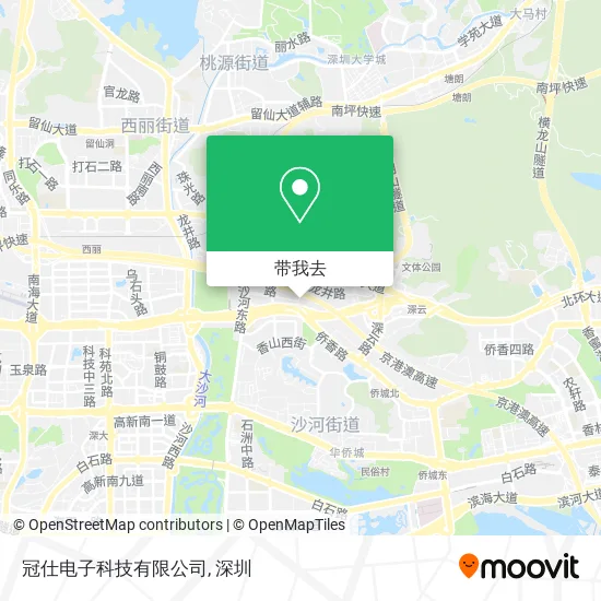 冠仕电子科技有限公司地图