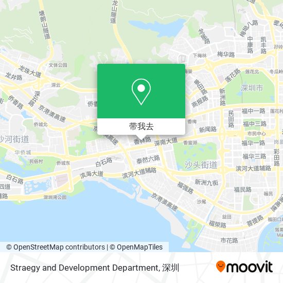 Straegy and Development Department地图