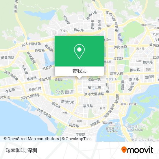 瑞幸咖啡地图