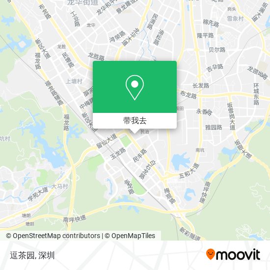 逗茶园地图