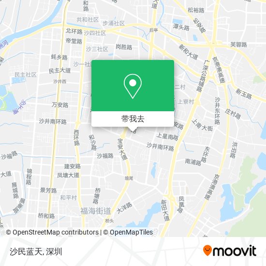 沙民蓝天地图