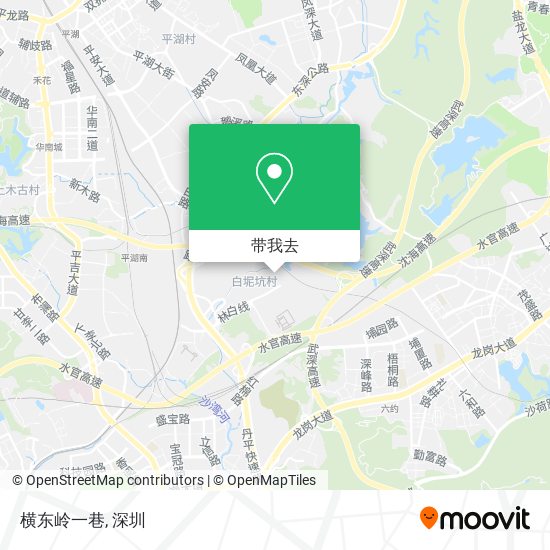 横东岭一巷地图