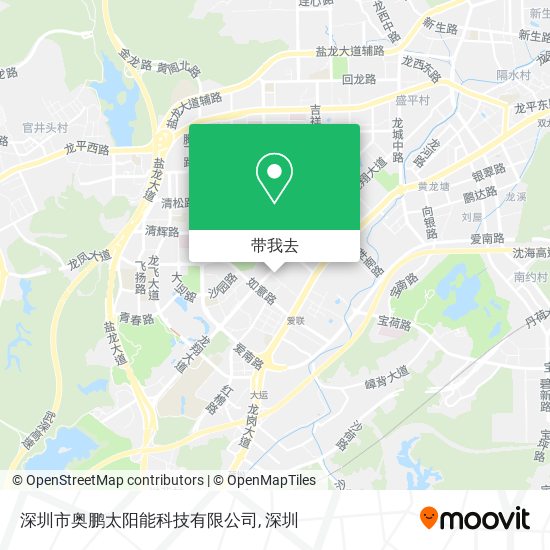 深圳市奥鹏太阳能科技有限公司地图