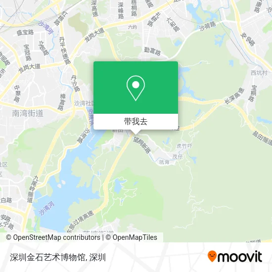 深圳金石艺术博物馆地图