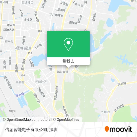 信恳智能电子有限公司地图