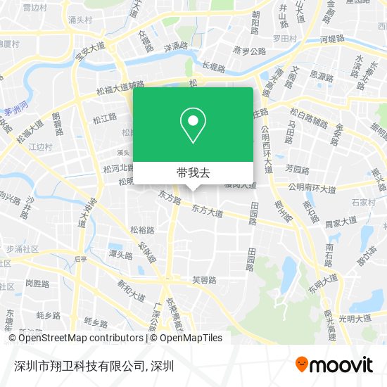 深圳市翔卫科技有限公司地图