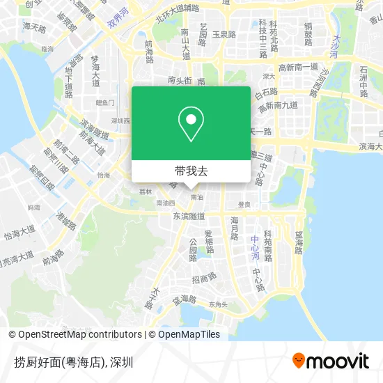 捞厨好面(粤海店)地图