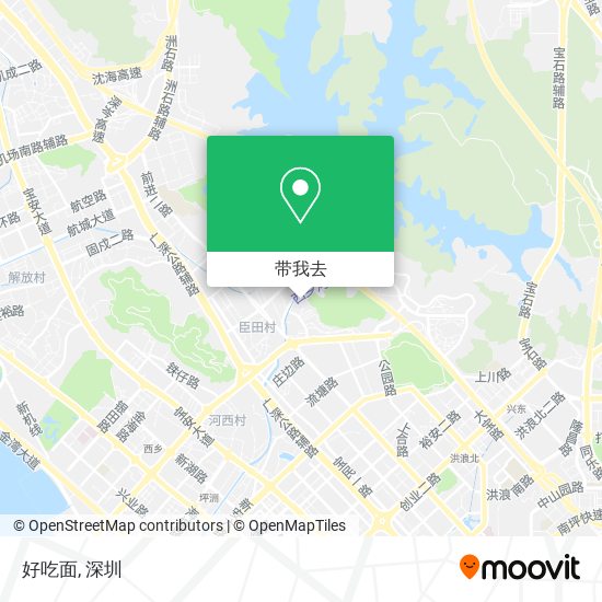好吃面地图