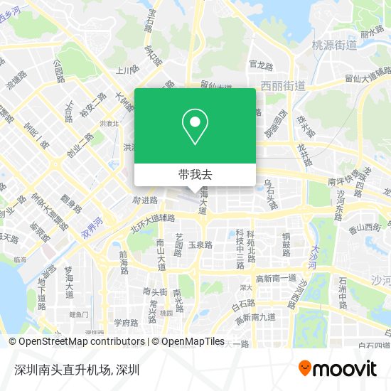 深圳南头直升机场地图