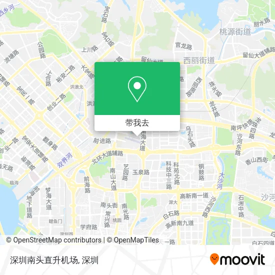 深圳南头直升机场地图
