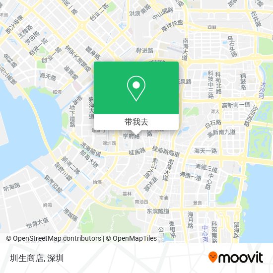 圳生商店地图