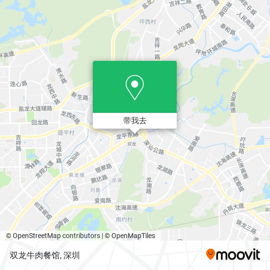双龙牛肉餐馆地图