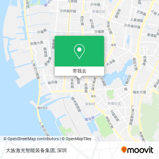 大族激光智能装备集团地图