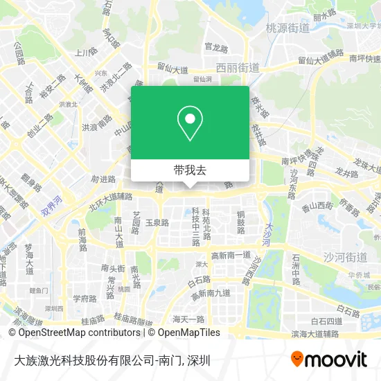 大族激光科技股份有限公司-南门地图