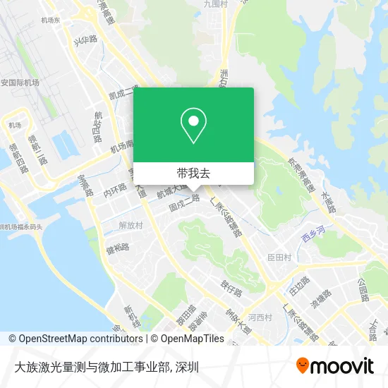 大族激光量测与微加工事业部地图