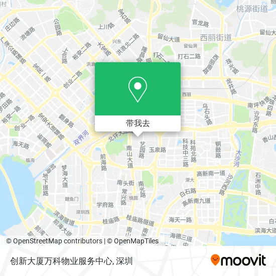 创新大厦万科物业服务中心地图