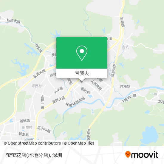 萤萤花店(坪地分店)地图