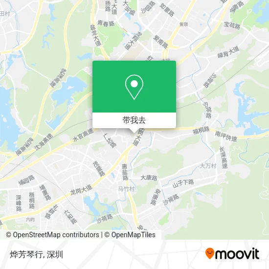 烨芳琴行地图